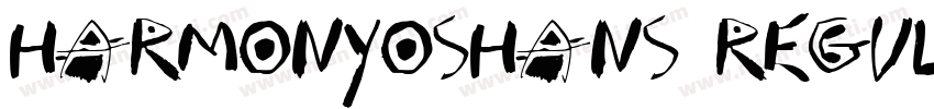 HarmonyOSHans Regula字体转换